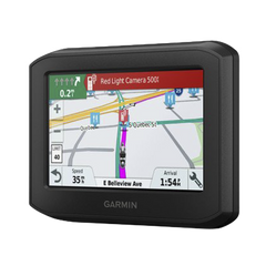 Navegador para Motocicleta Zūmo / Pantalla 4.3" Resistente / Ruteo Aventurero / Alertas para Motociclistas / Control de Música / Llamadas Manos Libres / Tráfico y Clima en Tiempo Real / Notificaciones Inteligentes / Compatible con Trip