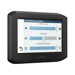 Navegador para Motocicleta Zūmo / Pantalla 4.3" Resistente / Ruteo Aventurero / Alertas para Motociclistas / Control de Música / Llamadas Manos Libres / Tráfico y Clima en Tiempo Real / Notificaciones Inteligentes / Compatible con Trip