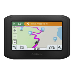 Navegador para Motocicleta Zūmo / Pantalla 4.3" Resistente / Ruteo Aventurero / Alertas para Motociclistas / Control de Música / Llamadas Manos Libres / Tráfico y Clima en Tiempo Real / Notificaciones Inteligentes / Compatible con Trip