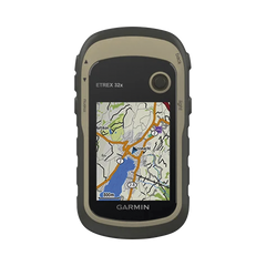 GPS Portátil eTrex 32x Outdoor / Pantalla TFT Transflectiva 2.2 Pulgadas / Resolución 240x320 Pixeles / Brújula 3 Ejes / Altímetro Barométrico / GPS + GLONASS / 8 GB Memoria / IPX7 / Compatible ANT+