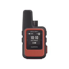 GPS portátil inReach® Mini 2 / Pantalla Monocroma Transflectiva 23 x 23 mm / Resolución 176 x 176 píxeles / Batería de Iones de Litio / Autonomía Hasta 14 Días / Resistencia al Agua IPX7 / Sensores GPS, Galile