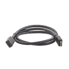 Cable Extensor HDMI de 1 Metro (3.28 Pies) / 4K@60Hz / 3D / HDR / Macho a Hembra / Núcleo de Cobre Estañado / Transmisión Estable