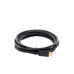 Cable DisplayPort 1.2 Macho a Macho | Longitud 3 Metros (9.84 Pies) | Versión DP1.2 | Soporta 4K@60Hz; 2K@144Hz | Soporta 3D | Color Profundo de 8 y 10 Bits | Blindaje Interno Múltiple | Cobre Estañado 28AWG | Botón de Liberación