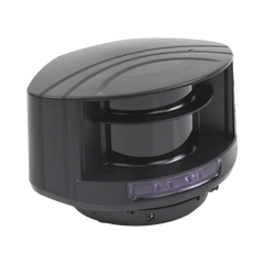 Sensor láser de seguridad para portones / barreras / puertas rápidas / Alternativa segura al uso de fotoceldas / Protege áreas de 10 x 10 m / Campo de protección ajustable