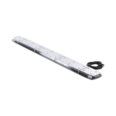 Barra de luces de 48 Pulgadas, 240 Led, Dual Color Ámbar/Claro, Con Montaje Fijo de Tornillos, Ideal para Seguridad Privada