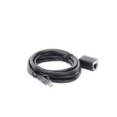 Cable de Extensión Cat6 RJ45 F/UTP / Macho a Hembra / 2 Metros (6.56 Pies) / Método de Conexión 568B / Velocidad de Transmisión 1000Mbps / Ancho de Banda del Canal 250MHz / Caja de Cobre / Negro