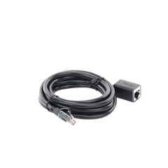 Cable de Extensión Cat6 RJ45 F/UTP / Macho a Hembra / 2m / Método de conexión 568B / Velocidad de transmisión 1000Mbps / Ancho de banda del canal 250MHz / Caja de Cobre / Negro