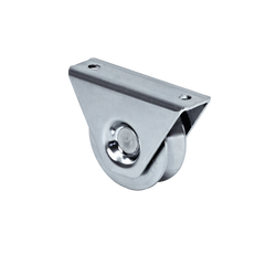 (325V-100) Rueda de 10 cm / Con Capacidad Para Puertas de Hasta 220 Kg / Para Montaje en Superficie / Canal Tipo "V"