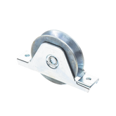 336V - Rueda de 10 cm / Capacidad Para Puertas de Hasta 380 kg / Canal Tipo "V"