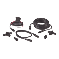 Kit de Conexión NMEA 2000® / Incluye Cables de Extensión 0.61 m y 4.55 m / 2 Conectores T / 2 Terminadores de Red / Cable de Alimentación 0.6 m
