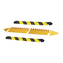 Kit de picos ponchallantas autónomo / Carriles de 2.2 M / No requiere barrera / FACIL INSTALACION / Incluye topes y tornilleria