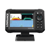 Eagle-5 ecosonda en pantalla horizontal IPS de 5 pulgadas, incluye transductor skimmer 50/200 kHz