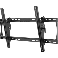 Montaje de pared Universal con inclinacion para Pantallas de 40" a 75" / Inclinación +15° a -5° / Capacidad Carga 79 kg / Sistema Hook-and-Hang Instalación Individual