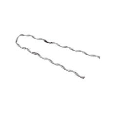 Remate Preformado para Fibra Óptica Mini Figura 8, Span 80 m, para mensajero de acero con diámetro Φ 1.6 mm - 1/16"