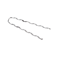 Remate Preformado para Fibra Óptica Mini Figura 8, Span 80 m, para mensajero de acero con diámetro Φ 1.6 mm - 1/16"