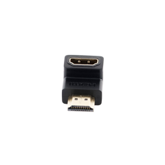 Adaptador HDMI de 90 Grados Macho a Hembra / Hacia Abajo / HDMI 2.0 4K@60Hz / Proporciona Flexibilidad Sin Doblar los Cables HDMI