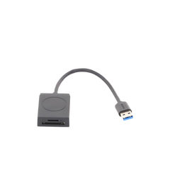 Lector de tarjetas USB-A 3.0 a MicroSD (TF) / SD | 5Gbps | Soporta hasta 2TB | Soporta Windows/Mac OS/Linux/Android | Lectura de Tarjetas Simultánea | No Requiere Controlador | Cable de 15cm.