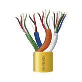 Carrete de Cable de 305 Metros / Color Amarillo / Compuesto por 6 x 22 AWG blindado, 4 x 18 AWG, 4 x 22 AWG, y 2 x 22 AWG / Para Aplicaciones en Control de Acceso