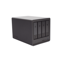 NASync DXP4800 | SO UGOS Pro | Intel N100 12th Gen Intel® Quad Core™ | 4-Bahias (SATA) hasta 96TB | 2* M.2 SSD hasta 16TB| 8GB DDR5 (Exp. a 16GB) | 2.5Gb Dual Ethernet | HDMI 4K | 2* USB2.0 | 1*USB 3.2Gen | 1* USB 3.2Gen2 | 1*USB-C 3.2Gen2 | SD