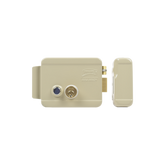 Cerradura Eléctrica / Incluye Llave / Derecha/ Con Botón integrado /Exterior