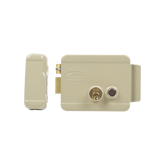Cerradura Eléctrica / Incluye Llave /Con Botón integrado / Izquierda / Exterior