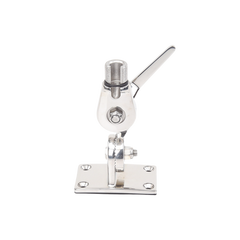 Montaje rotativo de acero inoxidable, 4 posiciones, rosca estándar 1”-14