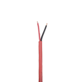 Bobina de 305 Metros de Alambre / 2 x 18 AWG / Riser / Tipo FPLR-CL3R, FT4 / Color Rojo / Para Aplicaciones en Sistemas de Detección de Incendio y Sistemas de Evacuación