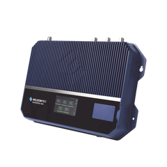 KIT Amplificador de señal celular 4G LTE, 3G y Voz. Especial para áreas comerciales que reciben la señal de múltiples torres. Cubre áreas de hasta 3716 metros cuadrados.