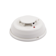 Detector Fotoelectrico de Humo de 4 Hilos con Relevador y Sensor de Temperatura, Serie i3