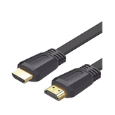 Cable HDMI 2.0 Plano de 1.5 m / 4K@60Hz / HDR / 3D / HEC (Canal Ethernet HDMI) / ARC (Canal de Retorno de Audio / Color Profundo de 48 bits / Audio de 32 canales / HDCP /Audio Dolby True HD 7.1 / 18 Gbps / Estañado y Triple Blindaje / Anti Interfer