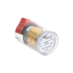 Elemento de 50 Watt en linea 7/8" para Wattmetro BIRD 43 en Rango de Frecuencia de 100 a 250 MHz.