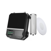 KIT Amplificador de señal celular 4G LTE, 3G y VOZ. Especial para cubrir áreas de hasta 1600 m² por ser de grado comercial e industrial. Soporta múltiples operadores, tecnologías y usuarios.