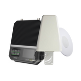 KIT Amplificador de señal celular 4G LTE, 3G y VOZ con antena direccional. Especial para cubrir áreas de hasta 4300 Metros Cuadrados por ser de grado comercial e industrial. Soporta múltiples operadores, tecnologías y usuarios.