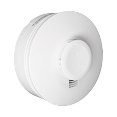 Detector Inalámbrico de Humo y Calor 5800SMOKEV / 3V Litio / Detección Fotoelectrica Multicriterio / Temperatura Fija 135°F / Alerta Baja Temperatura 41°F / RF 345 MHz / Sonido 85 dBA / Compatible con Sistemas Resideo