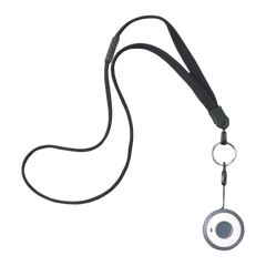 Botón de pánico inalámbrico portátil de un botón, resistente al agua, para pendiente, pulsera o clip, compatible con sistema Honeywell Home serie 5800