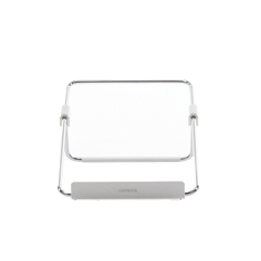 Soporte para Laptop / Plegable / Ajustable de 87 a 131 mm / Amplia compatibilidad 11''-16'' / Capacidad de carga 20 KG / Antideslizante / Ultra Ligero / Metal / ABS / Silicona / Color Plata