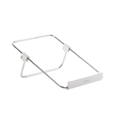 Soporte para Laptop / Plegable / Ajustable de 87 a 131 mm / Amplia compatibilidad 11''-16'' / Capacidad de carga 20 KG / Antideslizante / Ultra Ligero / Metal / ABS / Silicona / Color Plata