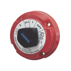 Switch Selector de Batería de Servicio Mediano, para Sistemas Eléctricos Marinos