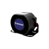 Alarma de reversa vehicular con montaje para superficies, 12-36 Vcc, 112 dBA