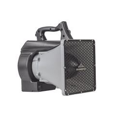Altavoz Portátil De Alta Fidelidad HyperSpike® Serie HS-10, Con Aislante De Ruido, Color Gris Con Negro
