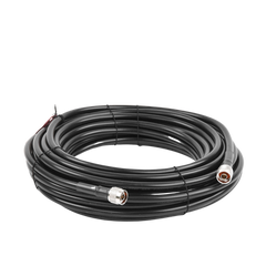 Jumper Coaxial de 50 Ohm con Cable Wilson-400 | Conector N Macho en los extremos | 15.24 metros de longitud.