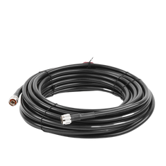 Jumper Coaxial de 50 Ohm con Cable Wilson-400 | Conector N Macho en los extremos | 15.24 metros de longitud.