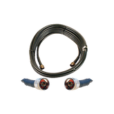 Jumper Coaxial de 50 Ohm con Cable Wilson-400 | Conector N Macho en los extremos | 15.24 metros de longitud.