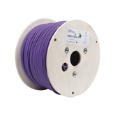 Bobina de Cable Blindado F/UTP de 4 Pares, Z-MAX, Cat6A, Soporte de Aplicaciones 10GBase-T, LS0H (Libre de Gases Toxicos), Color Violeta, 305 Metros (1000 Pies)