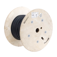 Cable de Fibra Óptica de 6 Hilos, Interior/Exterior, Tight Buffer, No Conductiva (Dieléctrica), LS0H, Multimodo OM4 50/125 Optimizada, 1 Metro (3.28 Pies)