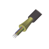 Cable de Fibra Óptica de 6 Hilos, Interior/Exterior, Tight Buffer, No Conductiva (Dieléctrica), LS0H, Multimodo OM4 50/125 Optimizada, 1 Metro (3.28 Pies)