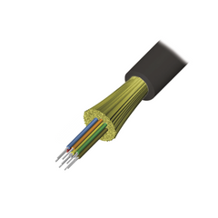 Cable de Fibra Óptica de 6 Hilos, Interior/Exterior, Tight Buffer, No Conductiva (Dieléctrica), Riser, Multimodo OM3 50/125 Optimizada, 1 Metro (3.28 Pies)