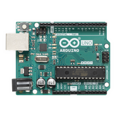 Placa de Desarrollo Arduino UNO R3 / Microcontrolador ATmega328P / 14 Pines Digitales / 6 Entradas Analógicas / USB-B / Compatibilidad Shields / Educación e Industria