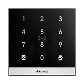 Teclado de Control de Acceso Inteligente / Administración 100% en la Nube / Interfaz WEB / POE / Lector Prox 125 kHz / MIFARE 13.56MHz / NFC / APP Smart Plus / Control de 1 Puerta / PIN Para Visitas / IP65