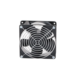 Ventilador Axial Compacto, de 4 Pulgadas, 49 CFM, 115 Vca, De Acero, Color Negro